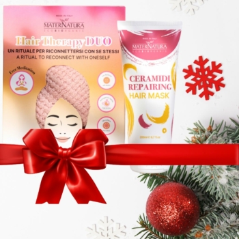 Hair Therapy Duo <br> Maska za kosu i ručnik od mikrofibre